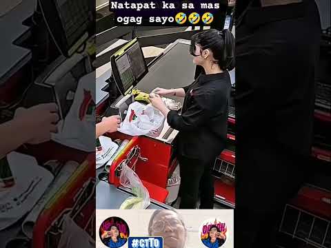 Mas Malala pala Sayo Ang Casher🤣#cttovideonotmine #funny #shorts #goodvibes