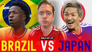 LIVE STREAM: BRAZIL 2 JAPAN 1 | FIFA World Cup 2026 Live Commentary!