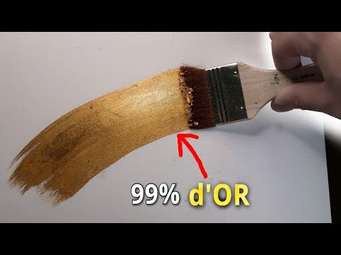 Je dessine avec de l'OR ! 🧱 (et c'est surprenant..)