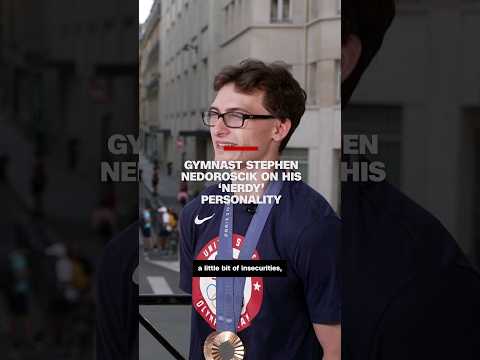 Gymnast Stephen Nedoroscik on his 'nerdy' personality