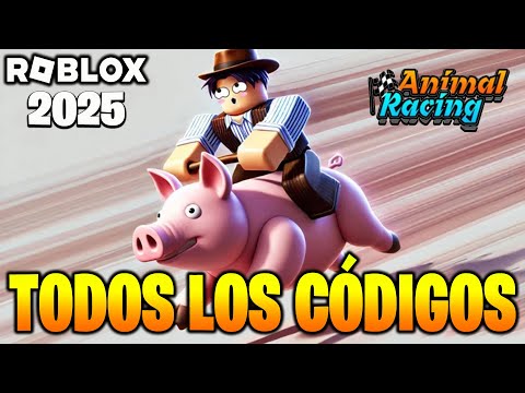 TODOS los CÓDIGOS de 🦁 ANIMAL RACING 🦁 activos Y actualizados / NEW UPDATE / ROBLOX 2025 / TilloASR