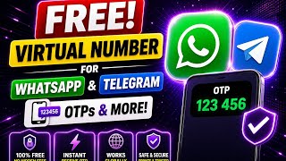 ✅Virtual Phone Number For Verification | Temp Number For OTP | Free Virtual SMS Site 2026