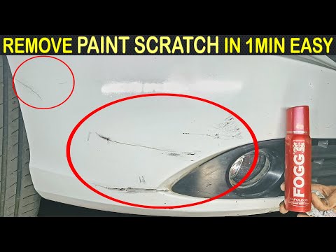 Remove Scratches in 1min at home | scratch remover chemical | Remove scratch from car paint