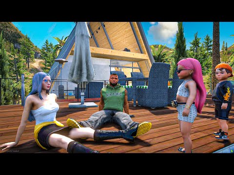 Джоннидің жаңа үйіне балалары келді (GTA5)
