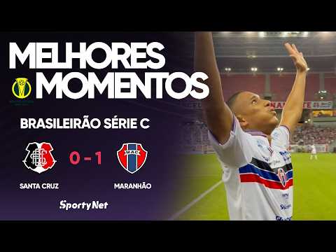 Santa Cruz-PE 0 x 1 Maranhão-MA