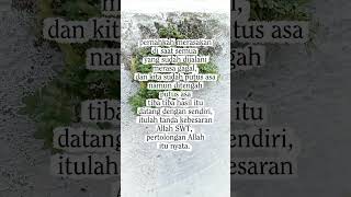 pertolongan Allah itu nyata. #berusaha #berdoakepadaallah #kegagalan #solusi