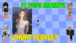 TEXT To Speech Emoji Groupchat Conversations | My Power Is Activated When I Hurt Others