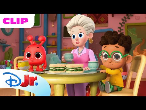 Morphle and the Magic Pets "Tea Party on the Ceiling" Episode Clip | @disneyjr x @Morphle