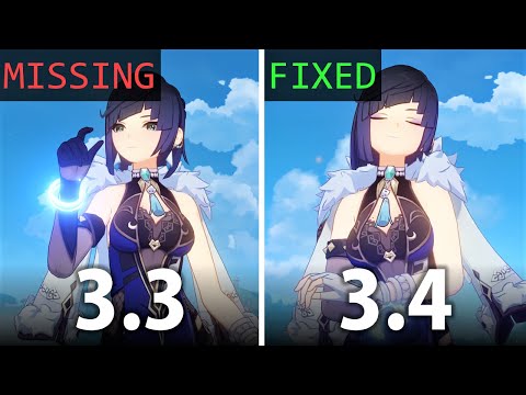 All The New Features & Changes in Genshin Impact 3.4 Update