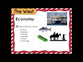 West Region Geography and Economy