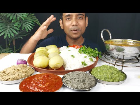 HEALTHY DISH RECIPE WITH MUKBANG ASMR FOOD EATING SHOW