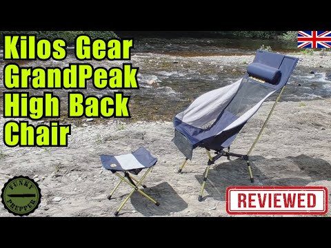 The Strongest Lightest camping chair available - Kilos Gear GrandPeak™