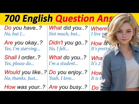 🔥100 question answers to speak English Easily and Fluently / B1 English Listening Practice