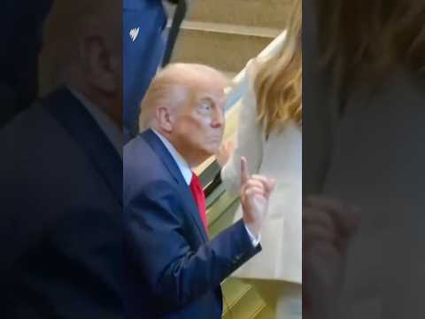 Culprit revealed in Trump UN escalator incident