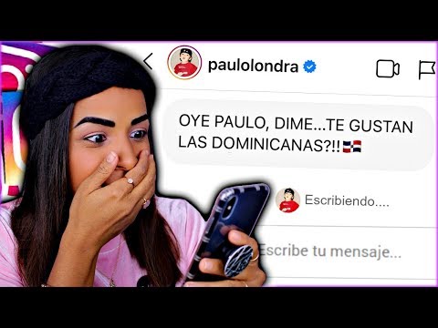 LE ESCRIBÍ A 100 FAMOSOS POR INSTAGRAM *realmente funcionó*