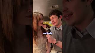 Sadie Sink & Noah Jupe LOVE Working Together #romeoandjuliet