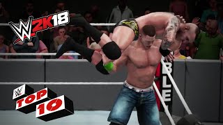WWE 2K18 Top 10 eliminaciones en Royal Rumble