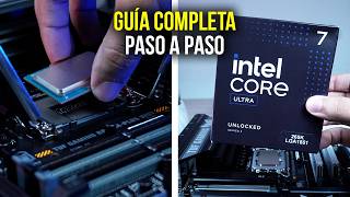 Cómo INSTALAR un procesador Intel Core Ultra en 2025 – Guía completa paso a paso