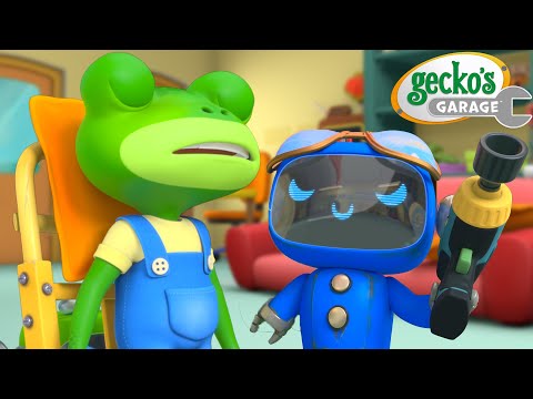 Wake Up Snoring Gecko! | Gecko's Garage | Trucks For Children | Cartoons For Kids