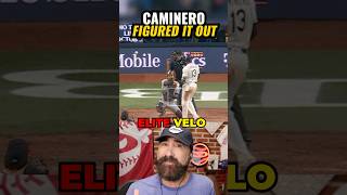 See if you can spot how Junior Caminero adjusted to high fastballs