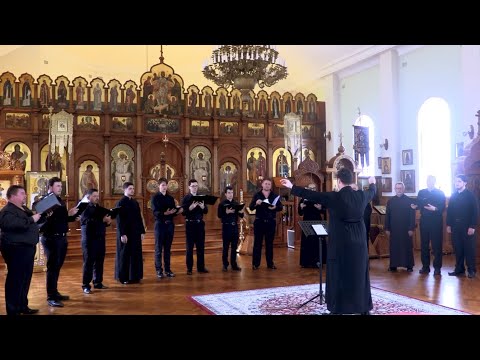 Russian Orthodox Male Choir of Australia - "Blessed is the man" P. Raspopov, arr. N. Kotlaroff