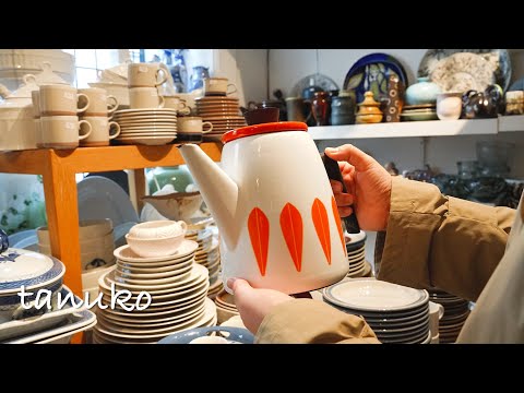 秋のコペンハーゲンでアンティークショップを巡る日🇩🇰 ウリハナちゃんのスマホケース作り🐈🐈❤️