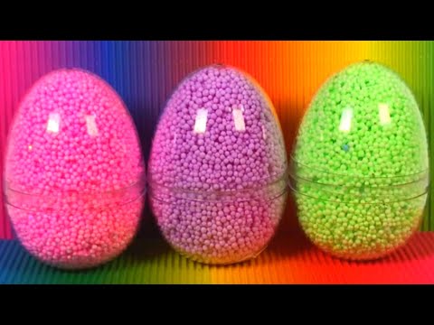 Foam Surprise Eggs 🍭Surprise Toys Inside