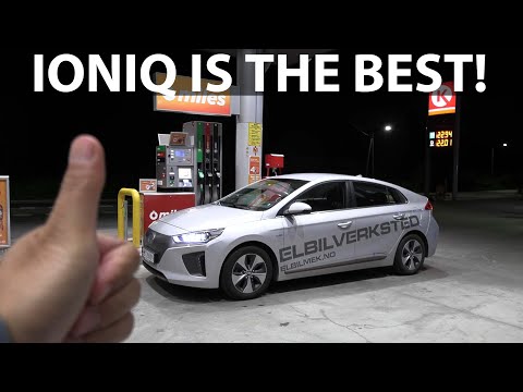 Hyundai Ioniq 28 kWh Geilo re-test