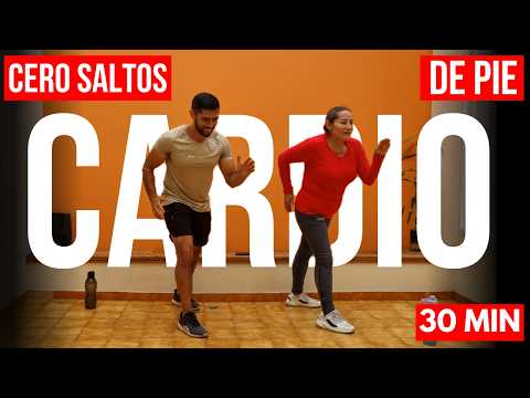 Reduce abdomen y cintura  RÁPIDO 🔥 empieza a bajar de peso sin saltos y de pie