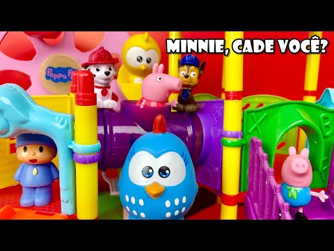 Você Consegue Encontrar a Minnie No Parquinho?
