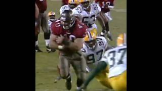 Mike Alstott runs at you full speed. What do you do?