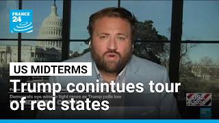 YouTube video thumbnail: Trump Heads to Nebraska as Republicans Fear Strongholds Could Flip