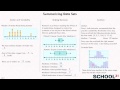 Data Representation and Analysis Concepts