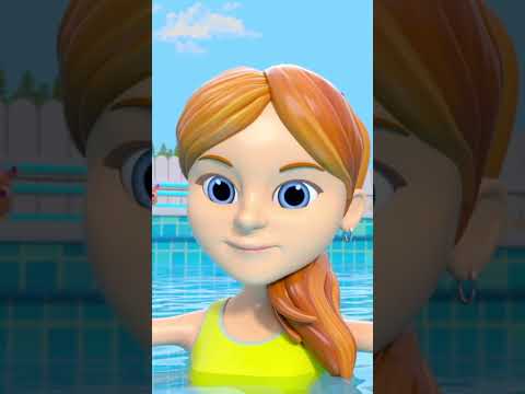 Swimming Song #shorts #littletreehouse #nurseryrhymes #babymagic #cartoonvideos #kidssong
