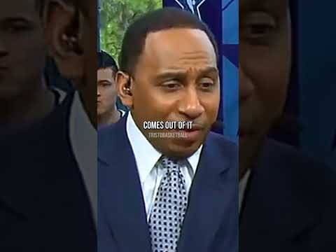 Stephen A. SILENCES Rookie Analyst on GOAT Debate 🐐 #nba #shorts