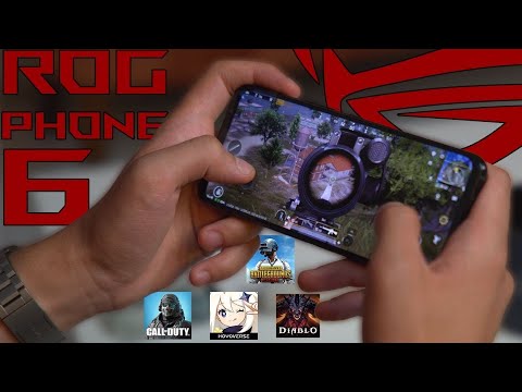 ROG Phone 6 Oyun Testi! | PUBG, COD Mobile, Diablo Immortal ve Genshin Impact