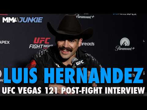 <strong>Luis</strong> <strong>Hernandez</strong> eyeing potential welterweight bout in hopes of quick return to octagon