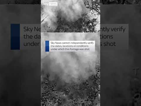 IDF video showing strike on Lebanon