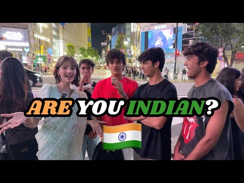 🇮🇳24 HOURS SAREE CHALLENGE🇯🇵 PUBLIC REACTION 🤣