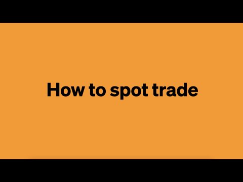 How to Spot Trade on Web
