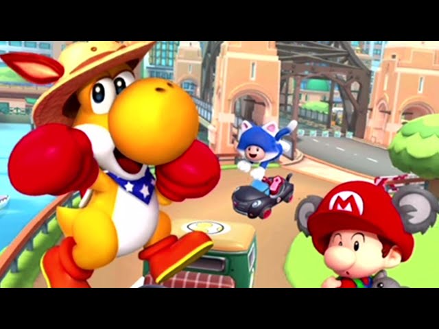 Mario Kart Tour Sidney Tour Gameplay - Yoshi (Kangaroo)