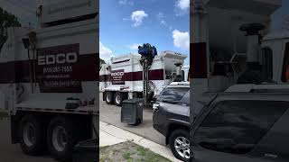 #garbagetruck collecting recycling
