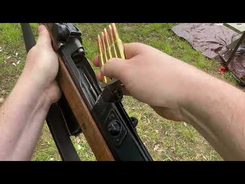 Swedish AG m/42B Ljungman POV firing