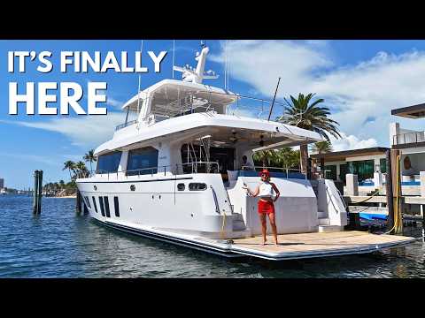 IT'S FINALLY HERE! 🤩 🛳️  🎉 2025 Offshore 70 Motor Yacht Tour