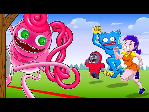 어몽어스 오징어 게임 Squid Game | Red Light Green Light Game | FRIDAY NIGHT FUNKIN ANIMATIONS