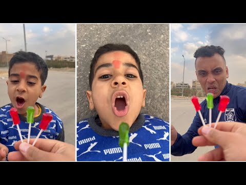 الطفل الحزين وجبر الخواطر😭💔