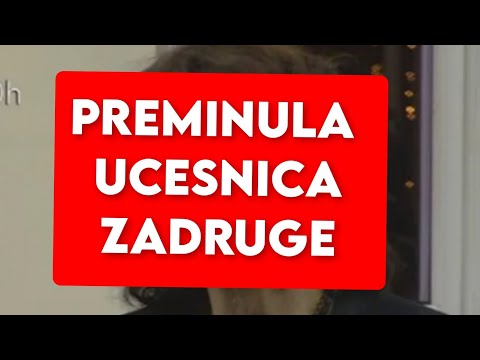 PREMINULA UCESNICA ZADRUGE, PLAČU SVI