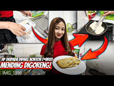 🔥 Pacar Ngamuk! iPhone Gue DIGORENG Karena Nonton Tombrut!? 😱📱