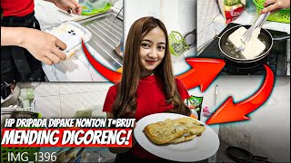 🔥 Pacar Ngamuk! iPhone Gue DIGORENG Karena Nonton Tombrut!? 😱📱