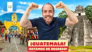 ¡Regresamos a Guatemala! ¡Y no podemos CONTENERNOS de la EMOCIÓN! ❤️🇬🇹❤️